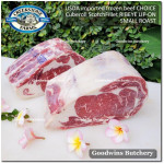 Beef Ribeye lip-on Scotch-Fillet Cube-Roll US USDA CHOICE frozen brand Swift / BlueRibbon / CreekStone ROAST CUTS thickness 4-5", 1.5-2.0 kg/pc (price/kg) PRE ORDER 3 - 7 WORK DAYS
